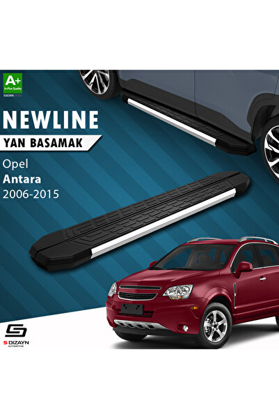 Opel Antara NewLine Krom Yan Basamak 183 Cm 2006-2015 A+ Kalite OP-AN1-YBS-NW-KA-183
