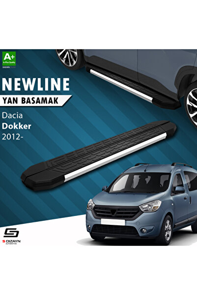 Dacia Dokker NewLine Krom Yan Basamak 203 Cm 2012 Üzeri A+ Kalite DC-DK1-YBS-NW-KA-203