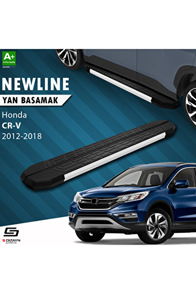 Honda CR-V 4 NewLine Aluminyum Yan Basamak 173 Cm 2012-2018 A+ Kalite HO-CR4-YBS-NW-AL-173