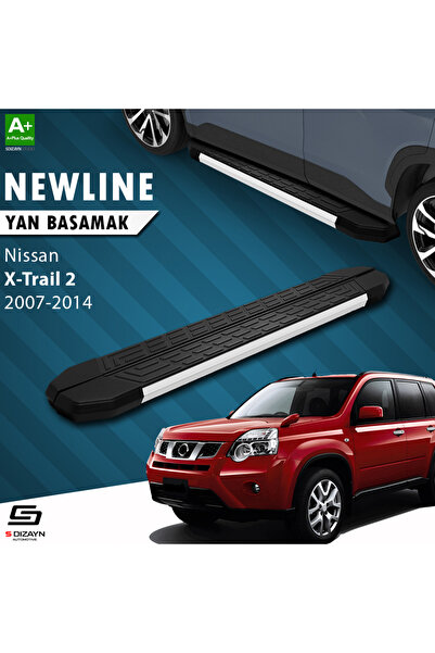 Nissan X-Trail T31 NewLine Aluminyum Yan Basamak 173 Cm 2007-2014 A+ Kalite NI-T31-YBS-NW-AL-173-E