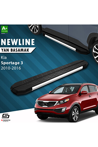Kia Sportage 3 NewLine Krom Yan Basamak 173 Cm 2010-2016 A+ Kalite KI-SP3-YBS-NW-KA-173