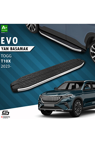 TOGG T10X Evo Krom Yan Basamak 203 Cm 2023 Üzeri A+ Kalite TG-TG1-YBS-EV-KA-203-E