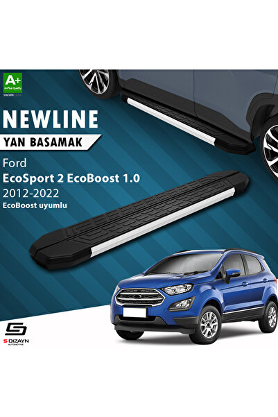 Ford EcoSport 2 EcoBoost 1.0 NewLine Aluminyum Yan Basamak 173 Cm 2012-2022 A+ Kalite FO-ES2-EB-YBS-