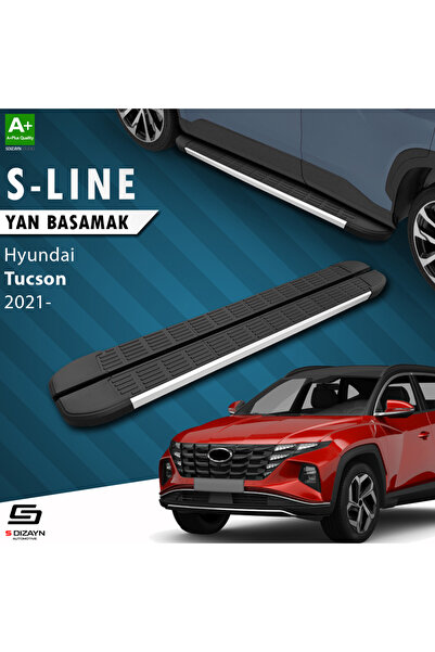 Hyundai Tucson 4 S-Line Aluminyum Yan Basamak 173 Cm 2021 Üzeri A+ Kalite HY-TU4-YBS-SL-AL-173