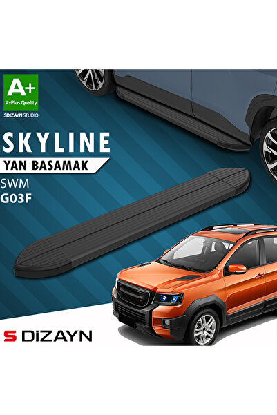 SWM G03F Skyline Siyah Yan Basamak 193 Cm 2023 Üzeri A+ Kalite SWM-G03F-YBS-SKY-SA-193