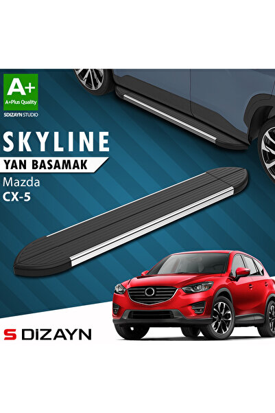 Mazda CX-5 Skyline Krom Yan Basamak 183 Cm 2012-2016 A+ Kalite MZ-X51-YBS-SKY-KA-183