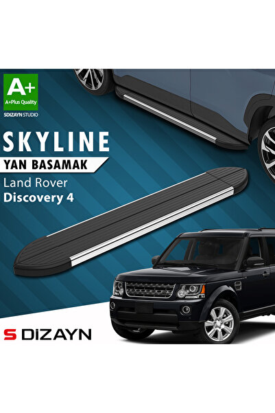 Land Rover Discovery 4 Skyline Krom Yan Basamak 193 Cm 2009-2016 A+ Kalite LA-DC4-YBS-SKY-KA-193