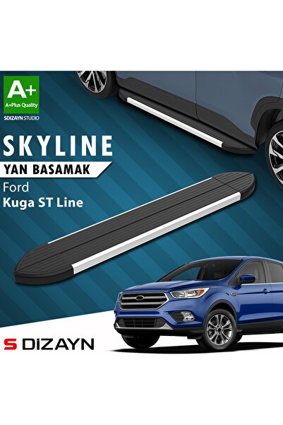 Ford Kuga 2 ST-Line Skyline Aluminyum Yan Basamak 183 Cm 2017-2019 A+ Kalite FO-KG2-ST-YBS-SKY-AL-18