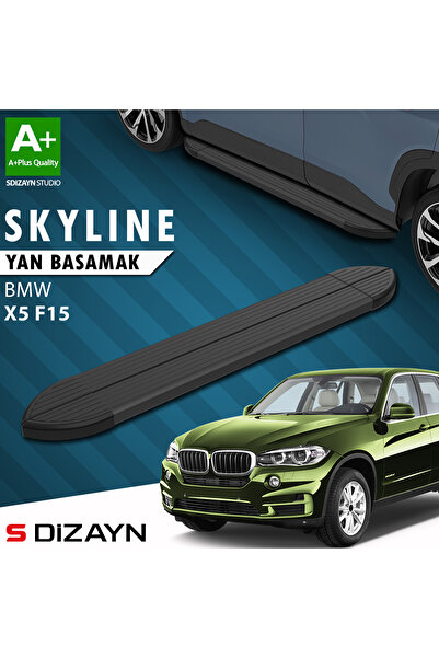 Bmw X5 F15 Skyline Siyah Yan Basamak 193 Cm 2013-2018 A+ Kalite BM-X52-YBS-SKY-SA-193-E