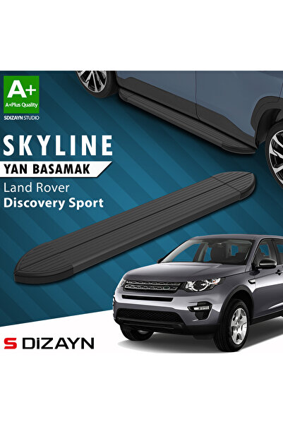 Land Rover Discovery Sport Skyline Siyah Yan Basamak 183 Cm 2014-2019 A+ Kalite LA-DS1-YBS-SKY-SA-18