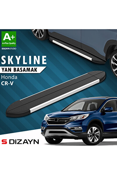 Honda CR-V 4 Skyline Aluminyum Yan Basamak 173 Cm 2012-2018 A+ Kalite HO-CR4-YBS-SKY-AL-173