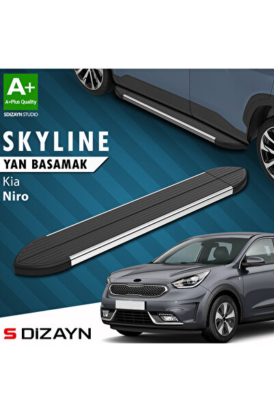 Kia Niro Skyline Krom Yan Basamak 183 Cm 2017 Üzeri A+ Kalite KI-NR1-YBS-SKY-KA-183