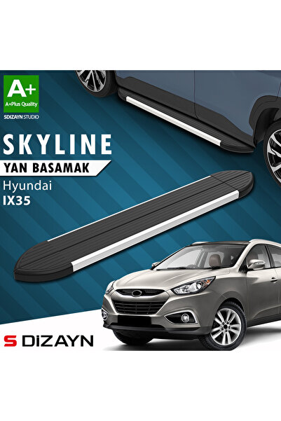 Hyundai IX-35 Skyline Aluminyum Yan Basamak 173 Cm 2010-2015 A+ Kalite HY-IX1-YBS-SKY-AL-173
