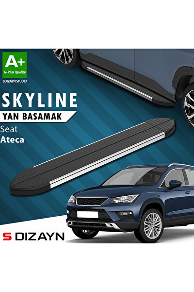 Seat Ateca Skyline Krom Yan Basamak 173 Cm 2017 Üzeri A+ Kalite SE-AT1-YBS-SKY-KA-173