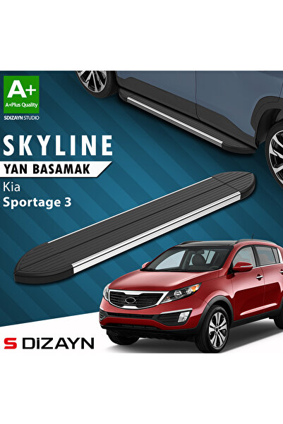 Kia Sportage 3 Skyline Krom Yan Basamak 173 Cm 2010-2016 A+ Kalite KI-SP3-YBS-SKY-KA-173