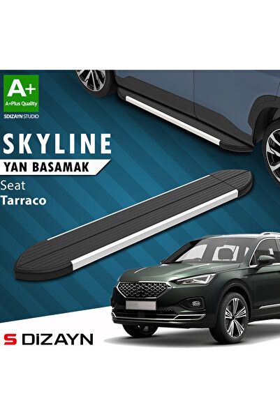 Seat Tarraco Skyline Aluminyum Yan Basamak 193 Cm 2018-2024 A+ Kalite SE-TR1-YBS-SKY-AL-193