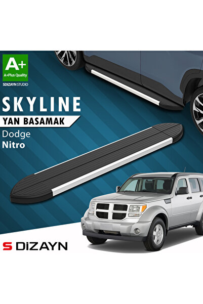 Dodge Nitro Skyline Aluminyum Yan Basamak 153 Cm 2007-2012 A+ Kalite DO-NI1-YBS-SKY-AL-153