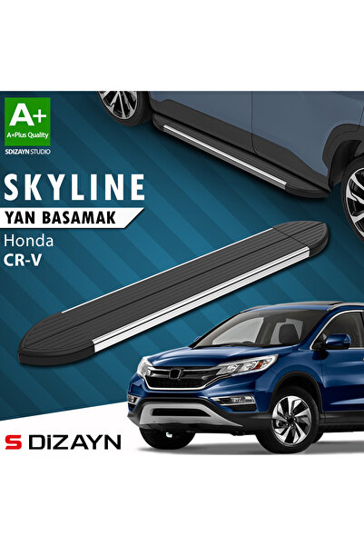 Honda CR-V 4 Skyline Krom Yan Basamak 173 Cm 2012-2018 A+ Kalite HO-CR4-YBS-SKY-KA-173