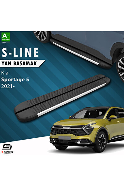 Kia Sportage 5 S-Line Aluminyum Yan Basamak 173 Cm 2021 Üzeri A+ Kalite KI-SP5-YBS-SL-AL-173