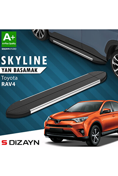 Toyota Rav 4 3 Skyline Krom Yan Basamak 163 Cm 2006-2013 A+ Kalite TO-RV3-YBS-SKY-KA-163