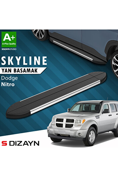 Dodge Nitro Skyline Krom Yan Basamak 153 Cm 2007-2012 A+ Kalite DO-NI1-YBS-SKY-KA-153