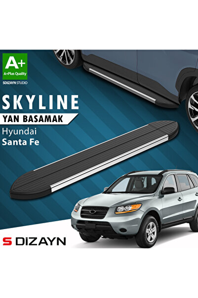 Hyundai Santa Fe Skyline Krom Yan Basamak 163 Cm 2000-2006 A+ Kalite HY-SF1-YBS-SKY-KA-163