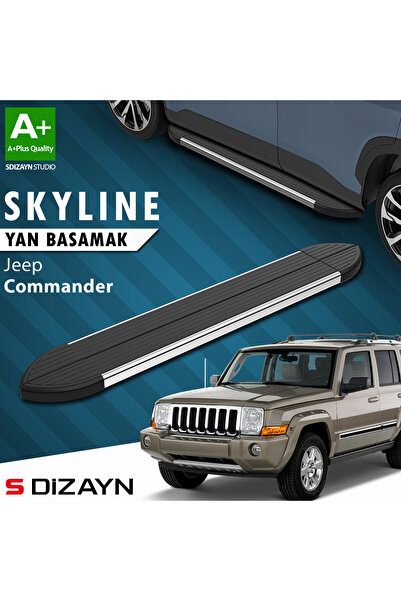 Jeep Commander Skyline Krom Yan Basamak 173 Cm 2006-2010 A+ Kalite JE-CO1-YBS-SKY-KA-173