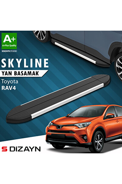 Toyota Rav 4 3 Skyline Aluminyum Yan Basamak 163 Cm 2006-2013 A+ Kalite TO-RV3-YBS-SKY-AL-163