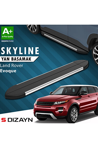 Land Rover Range Rover Evoque Skyline Krom Yan Basamak 173 Cm 2012-2017 A+ Kalite LA-EV1-YBS-SKY-KA-