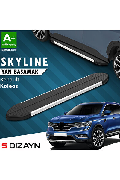 Renault Koleos 2 Skyline Aluminyum Yan Basamak 163 Cm 2016 Üzeri A+ Kalite RE-KL2-YBS-SKY-AL-163