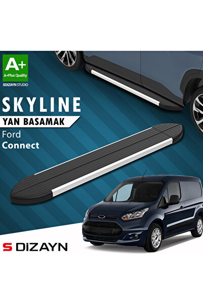 Ford Connect 2 Skyline Aluminyum Yan Basamak 183 Cm 2014-2023 A+ Kalite FO-CO2-YBS-SKY-AL-183