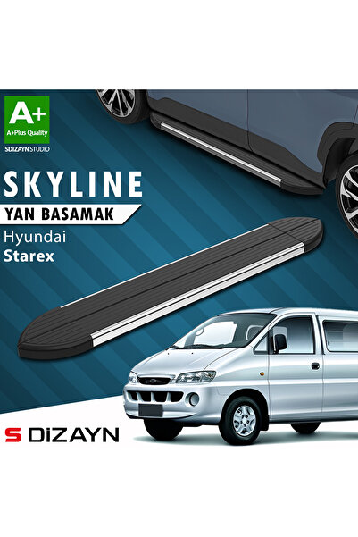 Hyundai H-1 Starex Skyline Krom Yan Basamak 193 Cm 1998-2007 A+ Kalite HY-ST1-YBS-SKY-KA-193
