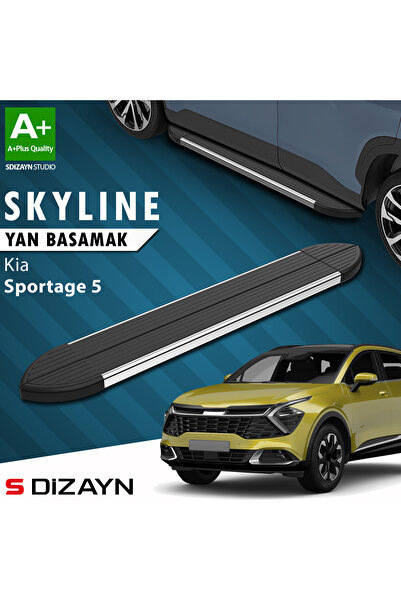 Kia Sportage 5 Skyline Krom Yan Basamak 173 Cm 2021 Üzeri A+ Kalite KI-SP5-YBS-SKY-KA-173