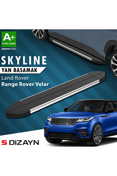 Land Rover Range Rover Velar Skyline Krom Yan Basamak 193 Cm 2017 Üzeri A+ Kalite LA-VL1-YBS-SKY-KA-