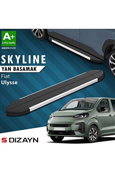 Fiat Ulysse Skyline Aluminyum Yan Basamak 213 Cm 2022 Üzeri A+ Kalite FI-UL1-YBS-SKY-AL-213