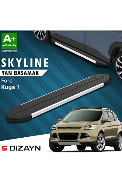 Ford Kuga 1 Skyline Aluminyum Yan Basamak 183 Cm 2008-2012 A+ Kalite FO-KG1-YBS-SKY-AL-183