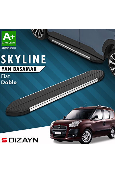 Fiat Doblo 2 Skyline Krom Yan Basamak 193 Cm 2010-2022 A+ Kalite FI-DB2-YBS-SKY-KA-193