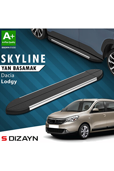 Dacia Lodgy Skyline Krom Yan Basamak 203 Cm 2012 Üzeri A+ Kalite DC-LG1-YBS-SKY-KA-203