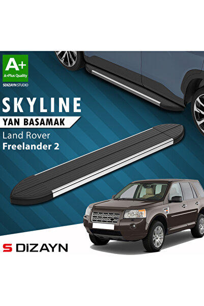 Land Rover Freelander 2 Skyline Krom Yan Basamak 173 Cm 2006-2014 A+ Kalite LA-FL2-YBS-SKY-KA-173