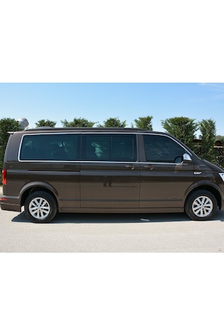 Vw T6.1 Transporter Krom Cam Çerçevesi 14 Parça Tek Sürgü Kısa